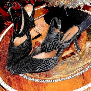 Vintage 80's J. Renne Suede Heel's